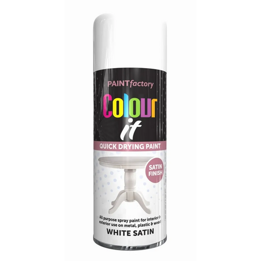 Colour It - White Satin
