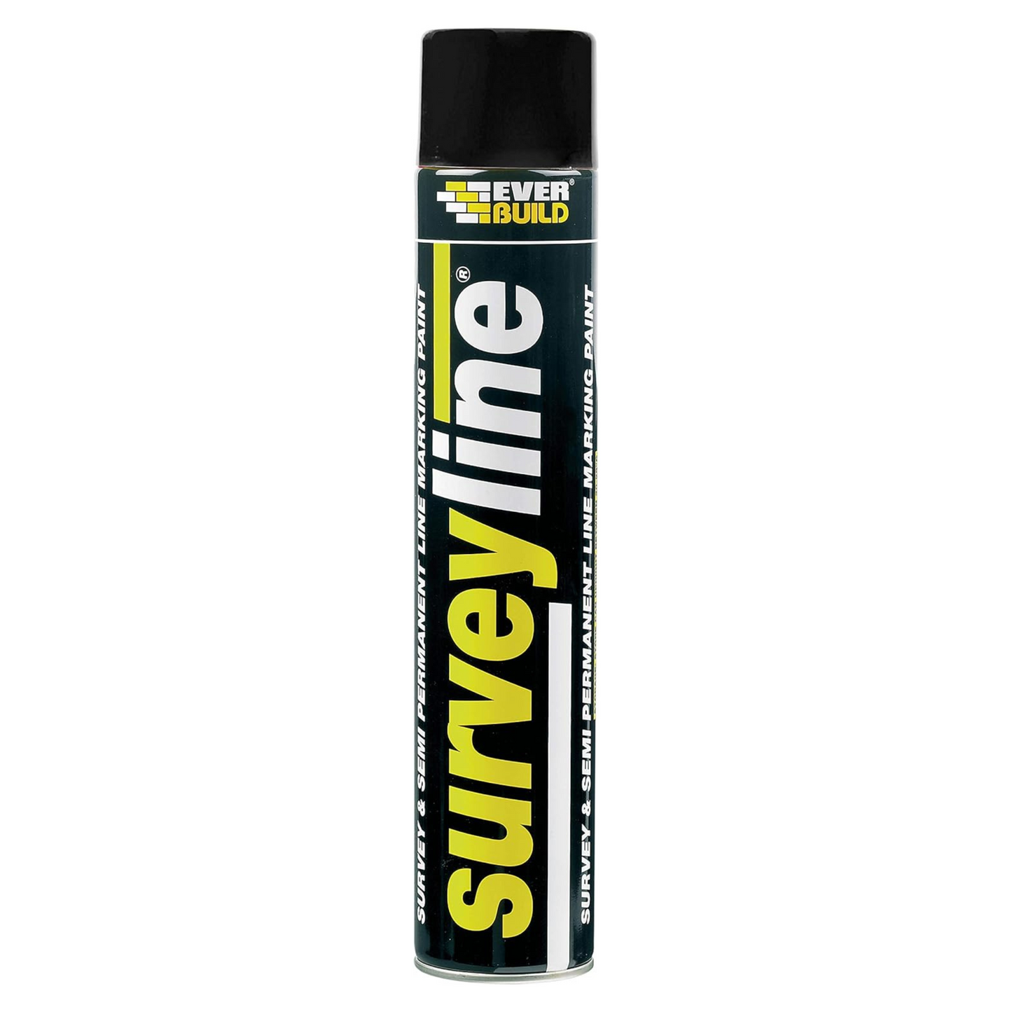 Everbuild Line Marking Spray Black 750ml