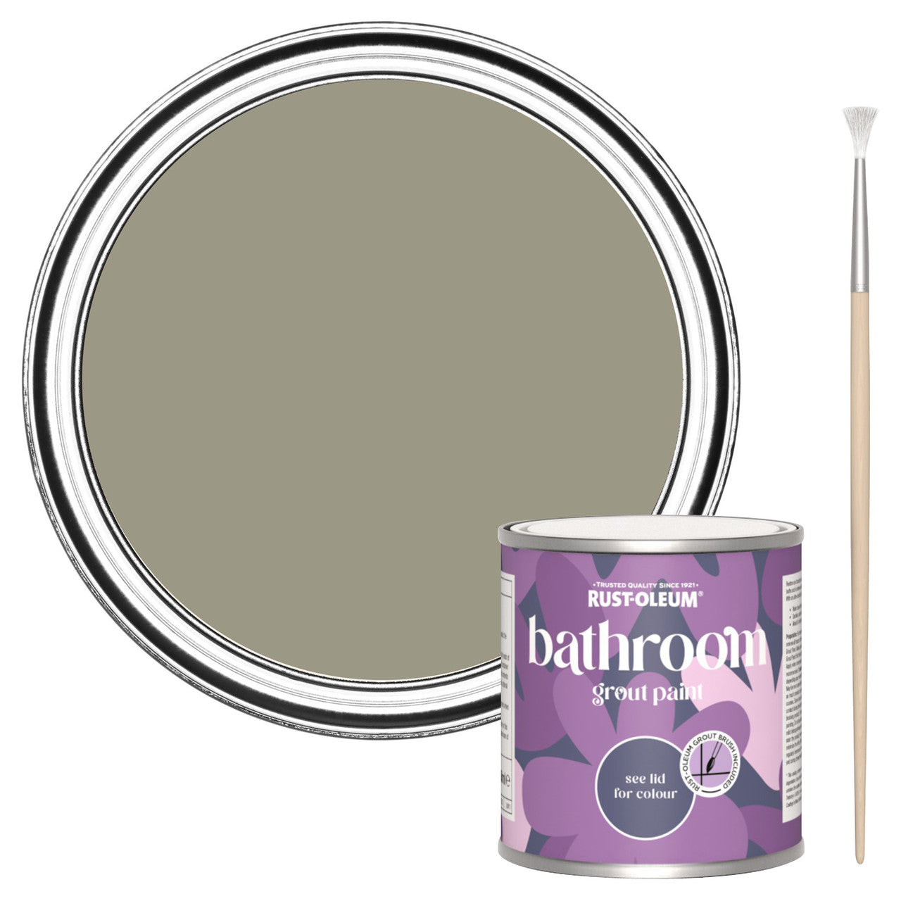 Rust-Oleum Bathroom Grout Grounded