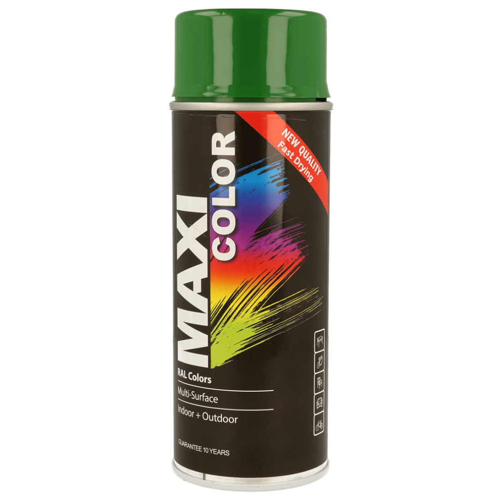 MaxiColor Spray Gloss Leaves Green RAL 6002 - 400ml