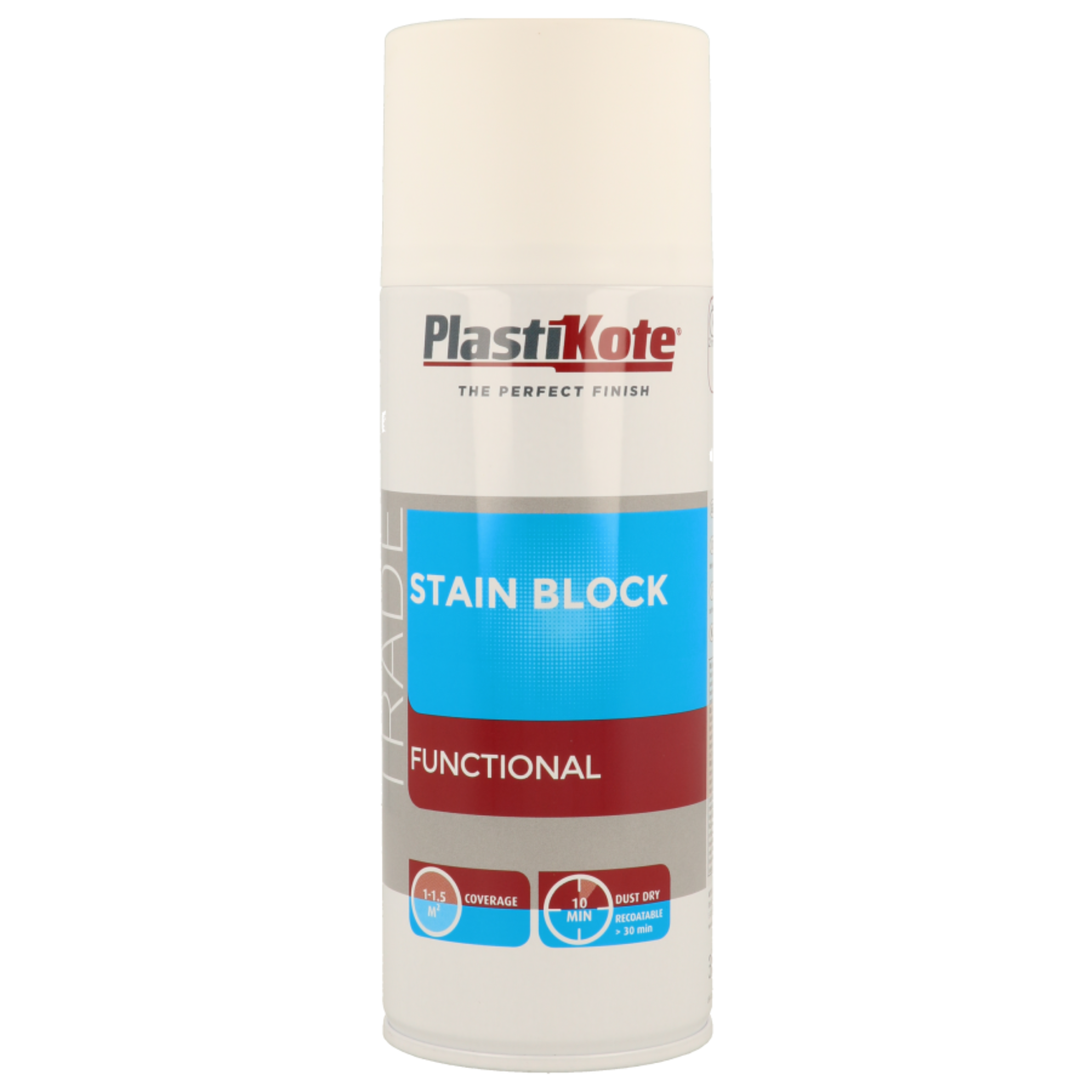 PlastiKote Trade Stain Block White 400ml Andrews Aerosols plastikote-trade-stain-block-white-400ml-andrews-aerosols
