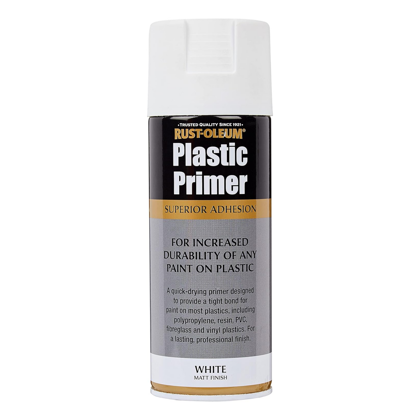 Rust-Oleum Plastic Primer White Matt - 400ml