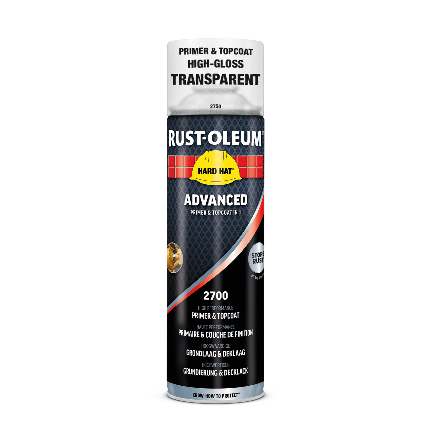 Rust-Oleum 2750 Hard Hat Advanced Transparent High Gloss - 500ml