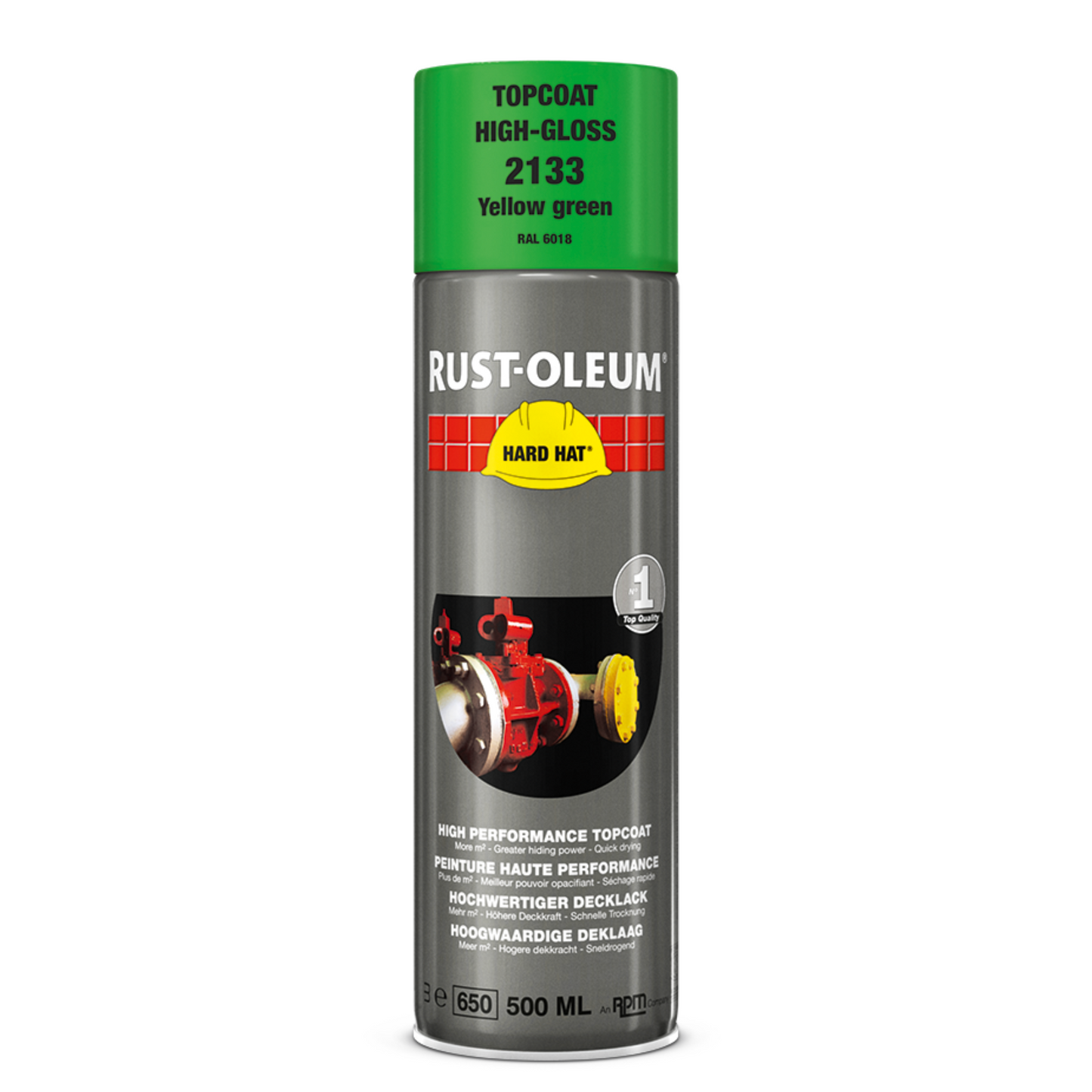 Rust-Oleum Hard Hat 2133 - Yellow Green