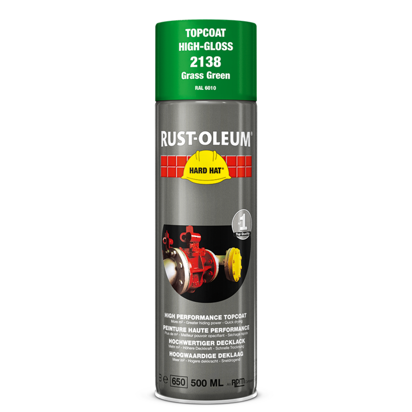 Rust-Oleum Hard Hat 2138 - Grass Green