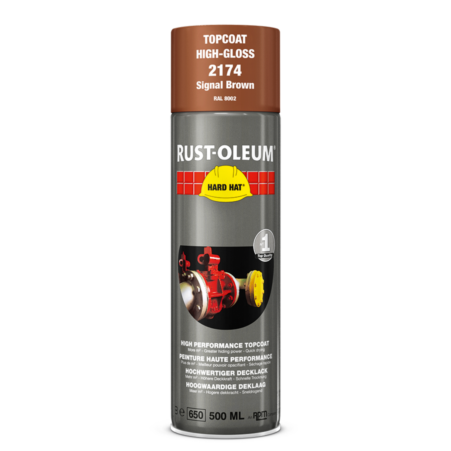 Rust-Oleum Hard Hat 2174 - Signal Brown