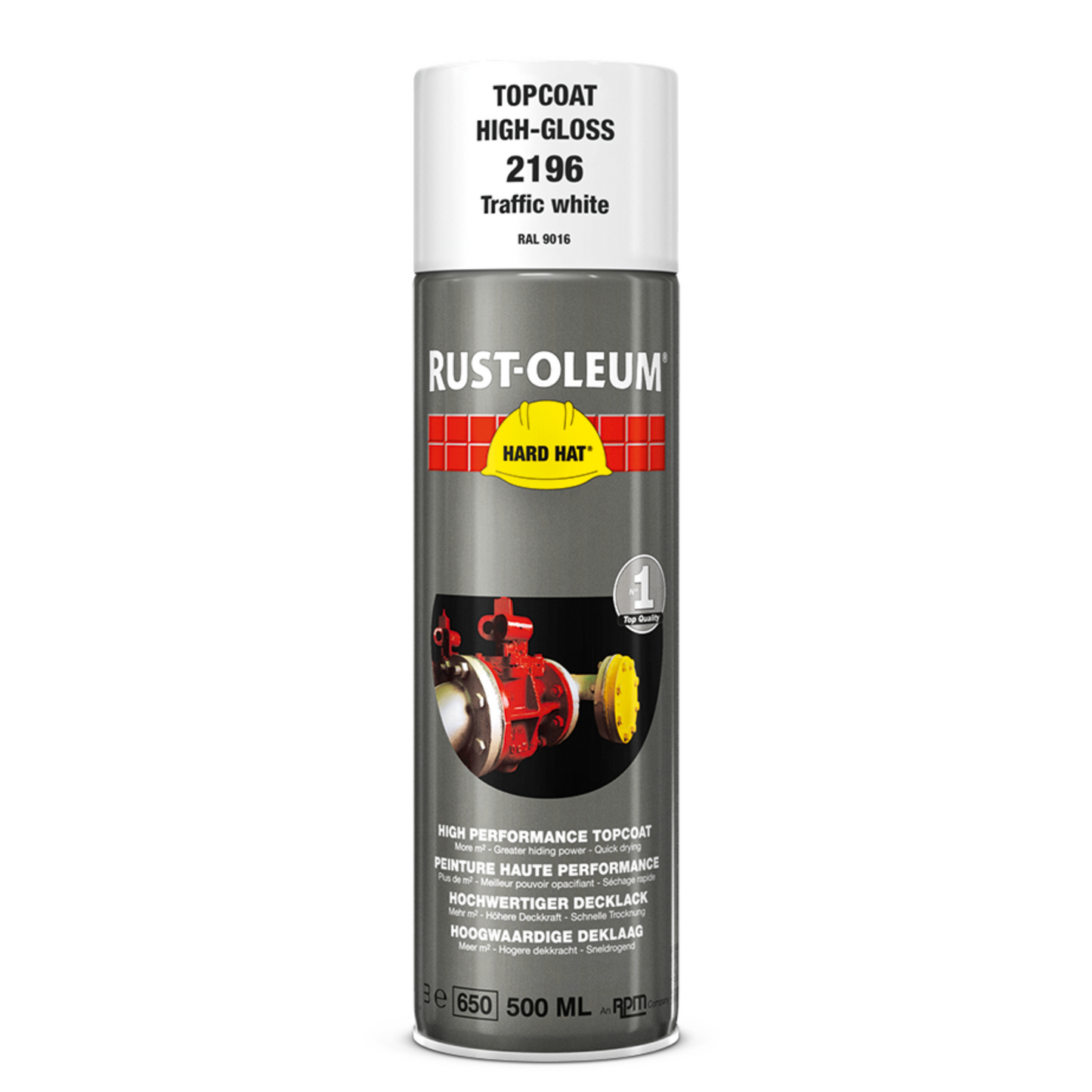 Rust-Oleum Hard Hat 2196 - Traffic White
