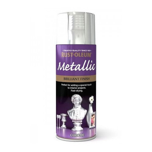 Rustoleum brilliant metallic chrome