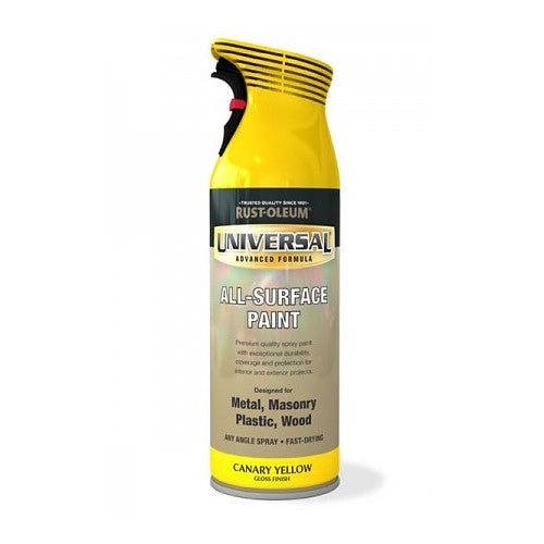 Rustoleum universal gloss canary yellow
