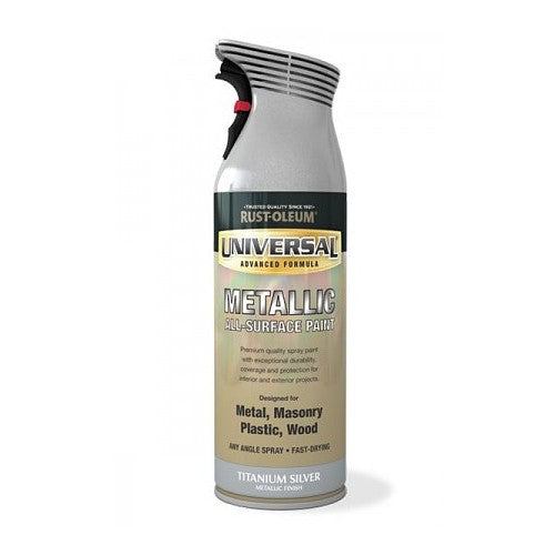 Rustoleum universal metallic titanium silver