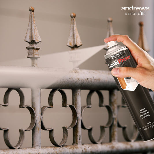 Rust-Oleum 3380 CombiPrimer Anti-Rust Grey - 400ml