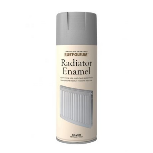 Rustoleum radiator enamel metallic silver