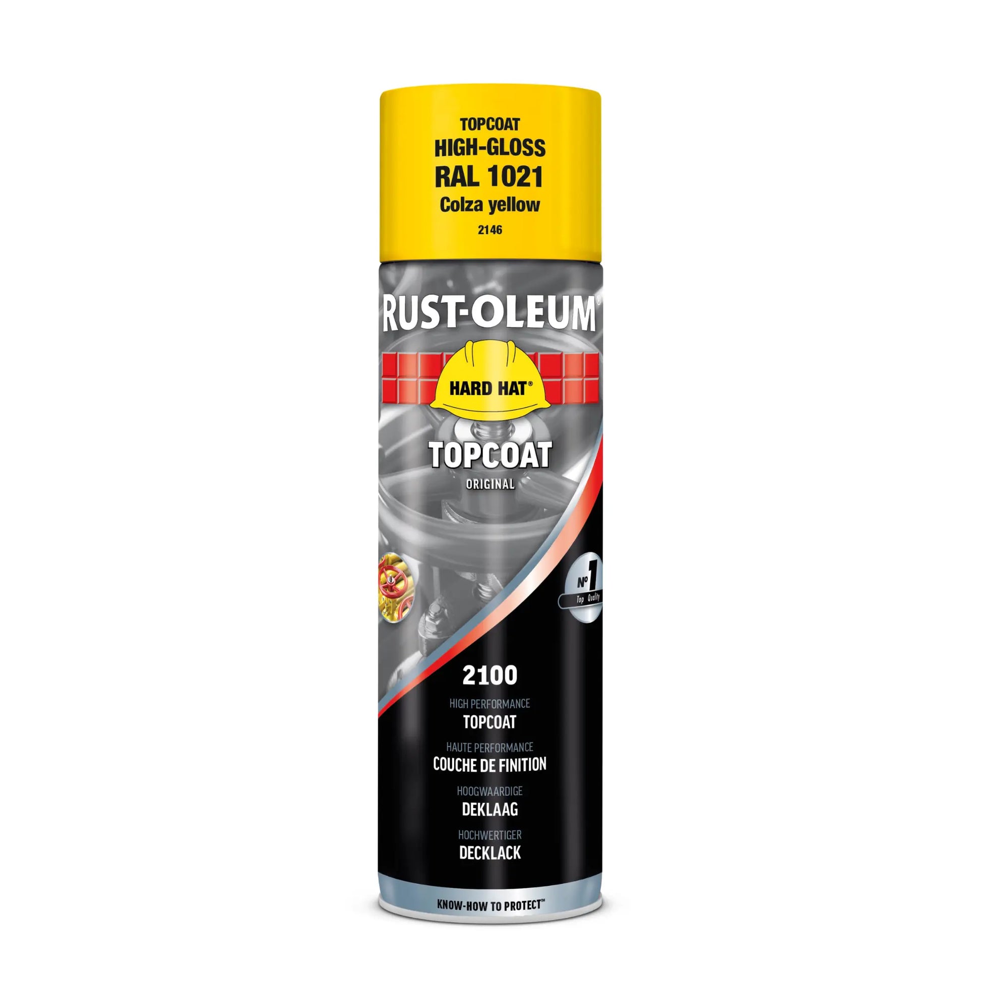 Rust-Oleum Hard Hat 2146 - Coleseed Yellow