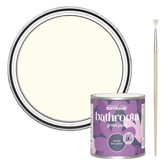 Bathroom Grout Paint - Antique White