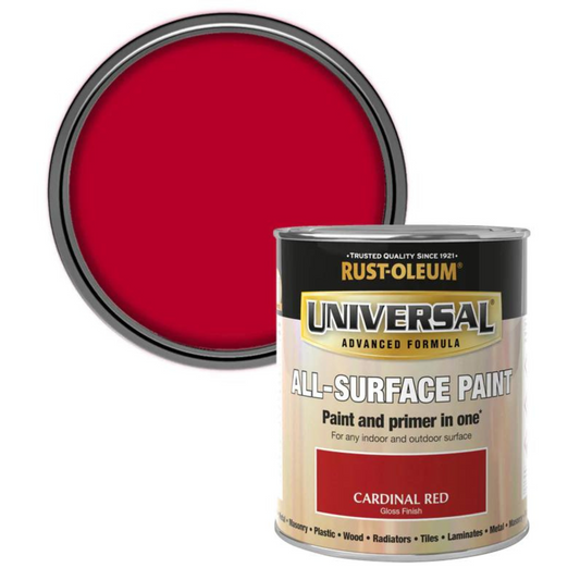 Rust-Oleum Universal All-Surface - Cardinal Red Gloss - 750ml