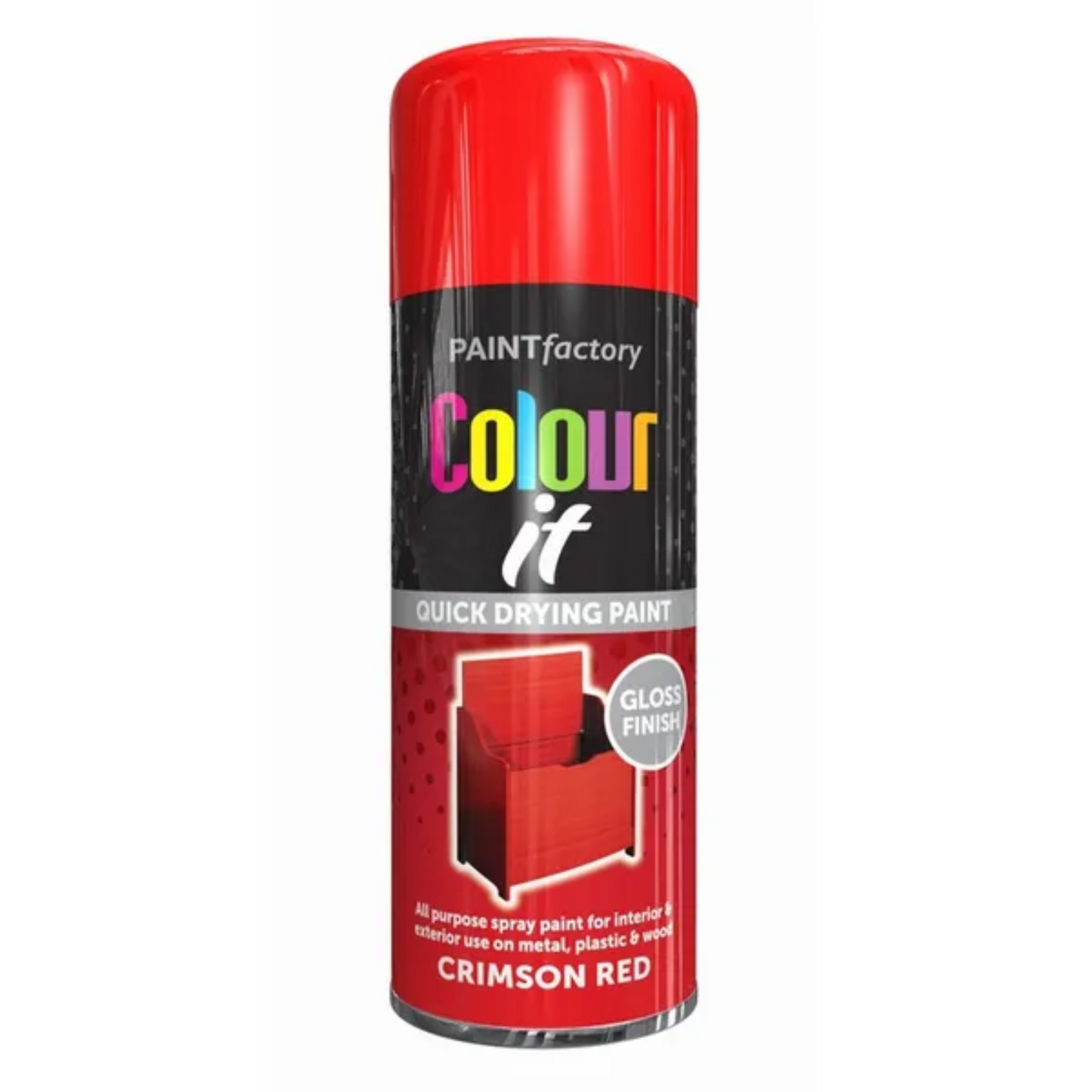 Colour It - Crimson Red