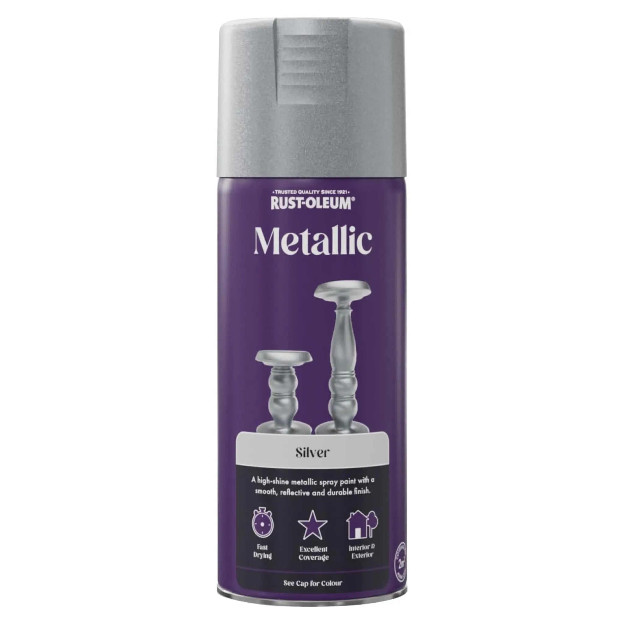 Rust-Oleum Metallic Elegant Silver - 400ml