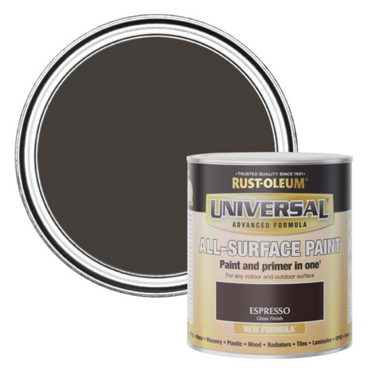 Rust-Oleum Universal All-Surface - Espresso Gloss - 750ml