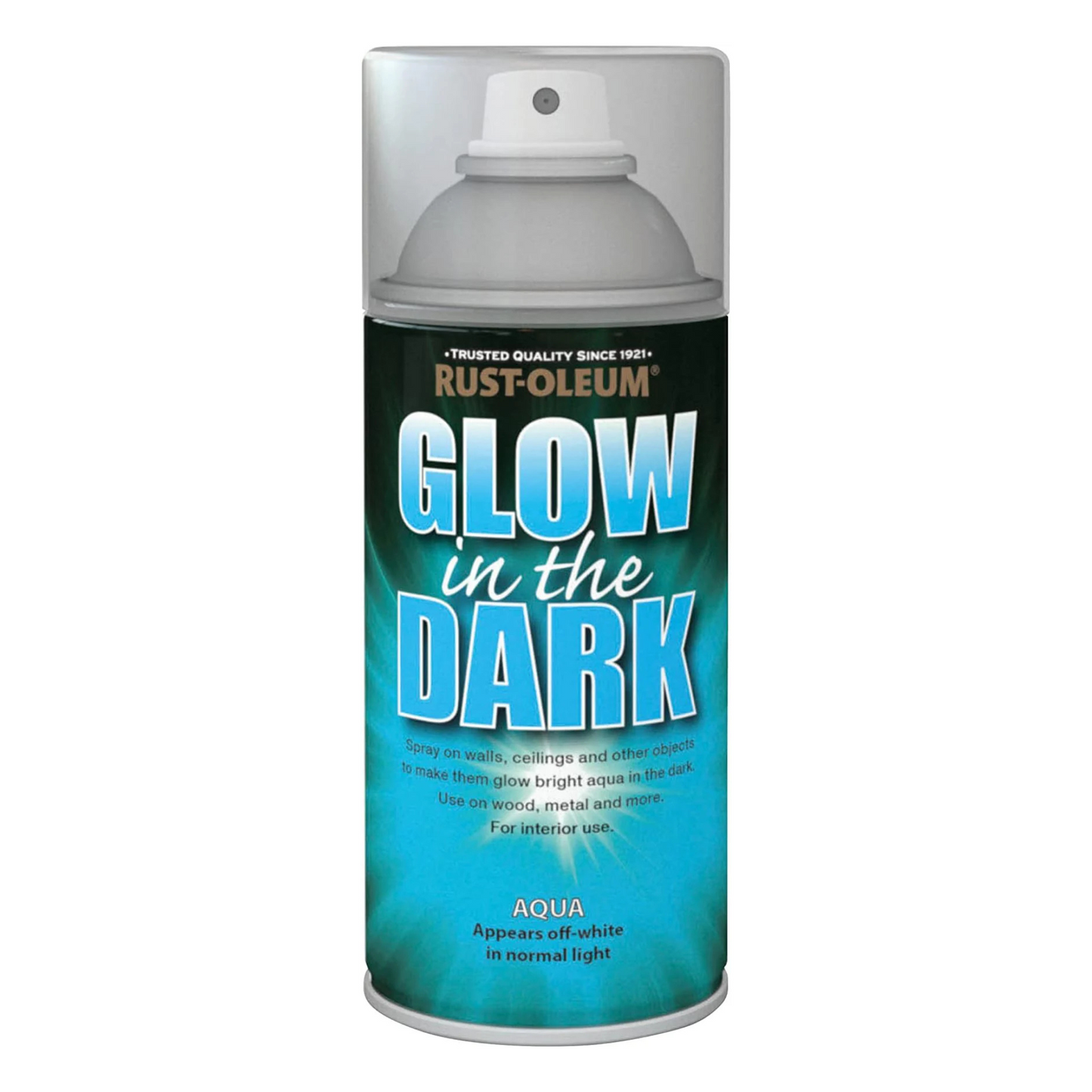 Rust-Oleum Glow In The Dark Aqua - 150ml