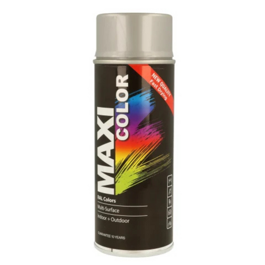 MaxiColor Spray Gloss Aluminium RAL 9006 - 400ml