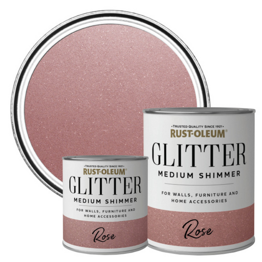 Rust-Oleum Medium Shimmer Rose - 750ml