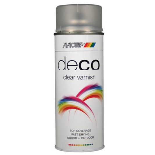 Motip Deco Spray Clear Satin Matt - 400ml