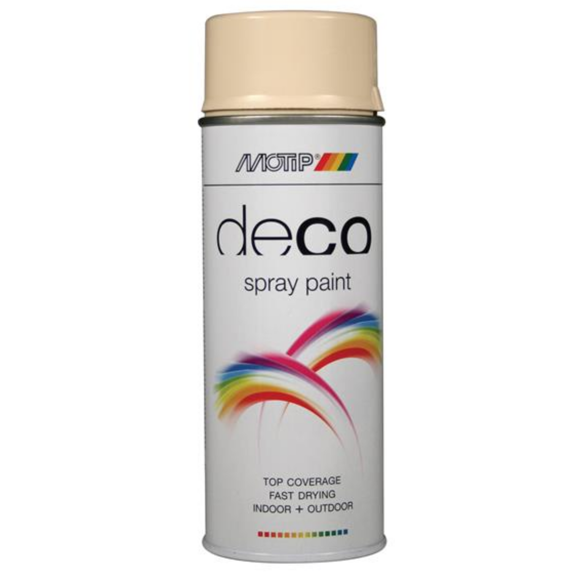 Motip Deco Spray High Gloss RAL 1015 Light Ivory  - 400ml