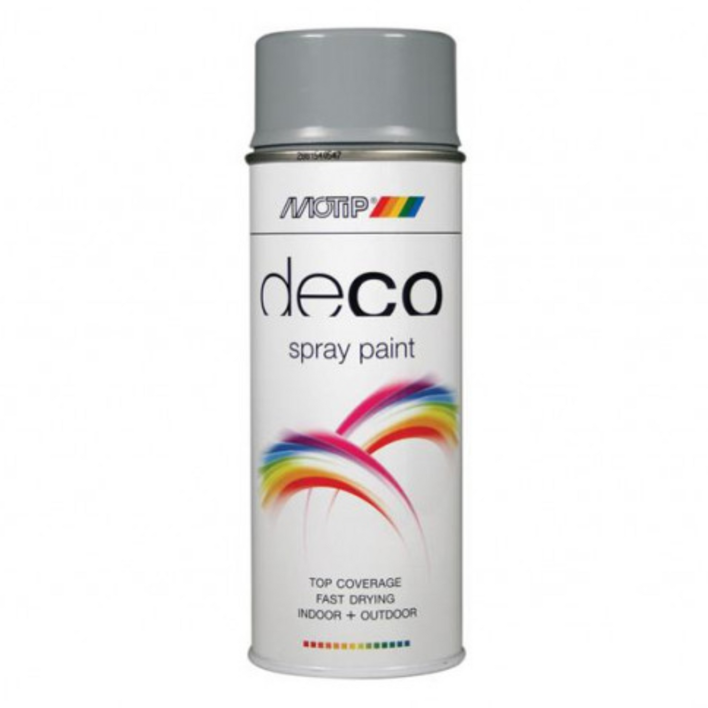 Motip Deco Spray High Gloss RAL 7001 Silver Grey - 400ml