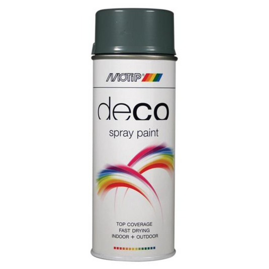 Motip Deco Spray High Gloss RAL 7031 Blue Grey - 400ml