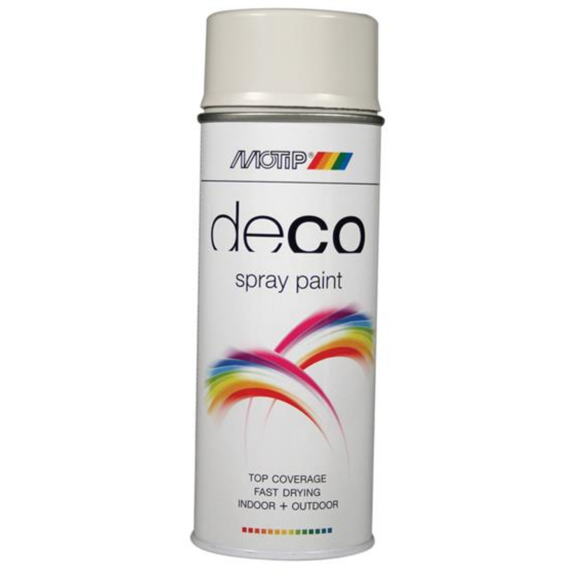 Motip Deco Spray High Gloss RAL 7035 Light Grey - 400ml