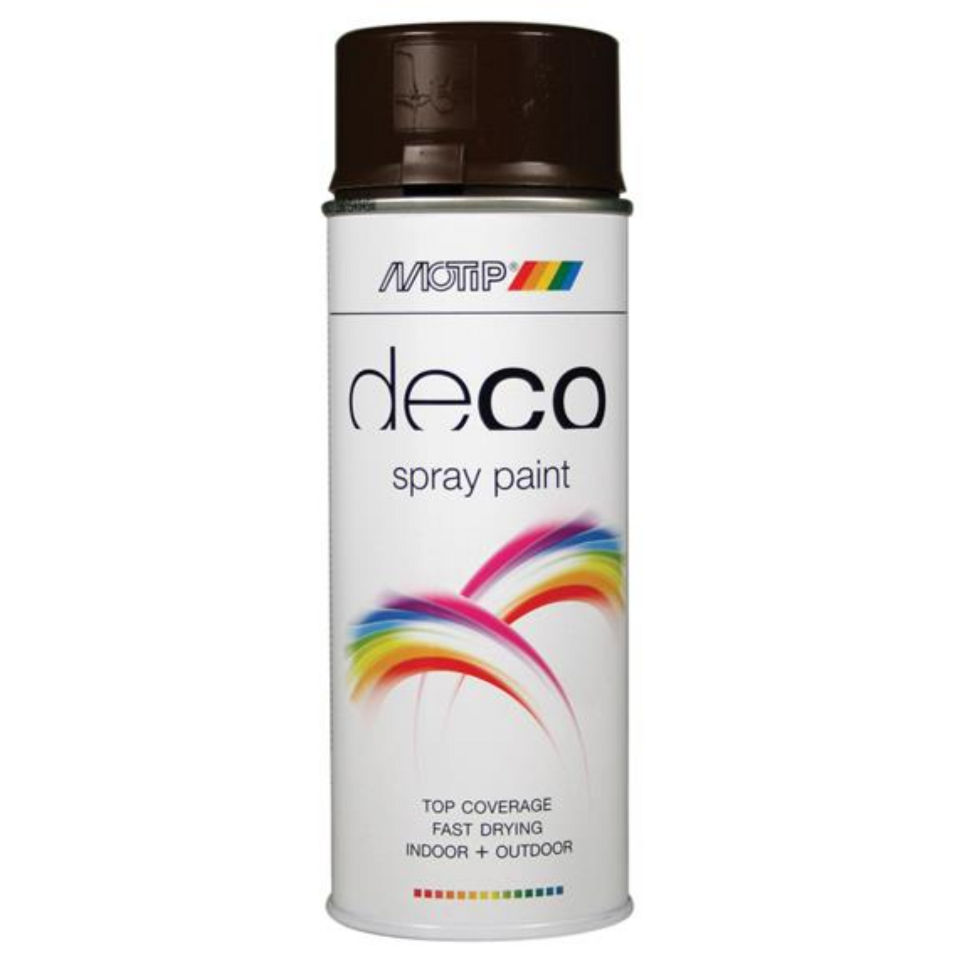 Motip Deco Spray High Gloss RAL 8017 Chocolate Brown - 400ml