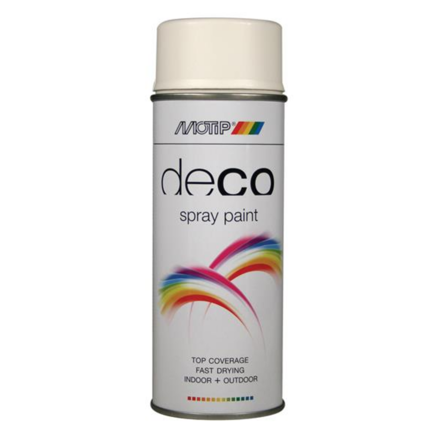 Motip Deco Spray Matt RAL 9010 White - 400ml