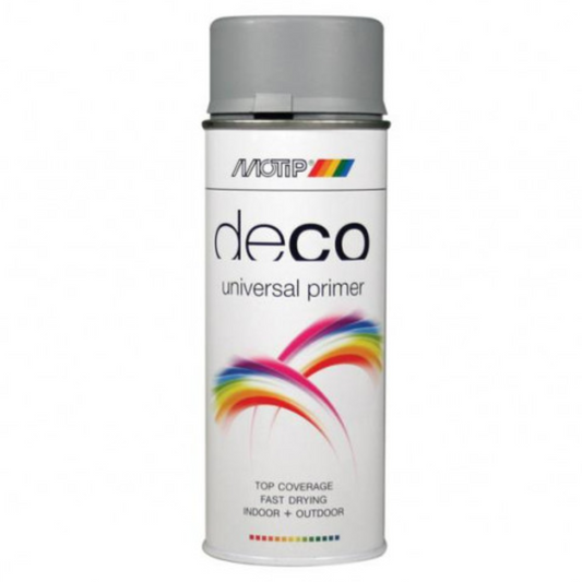 Motip Deco Spray Primer Grey - 400ml