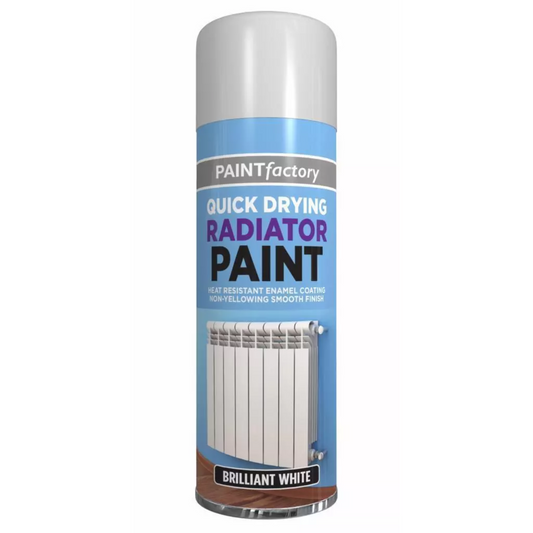 Paint Factory Radiator Enamel Brilliant White