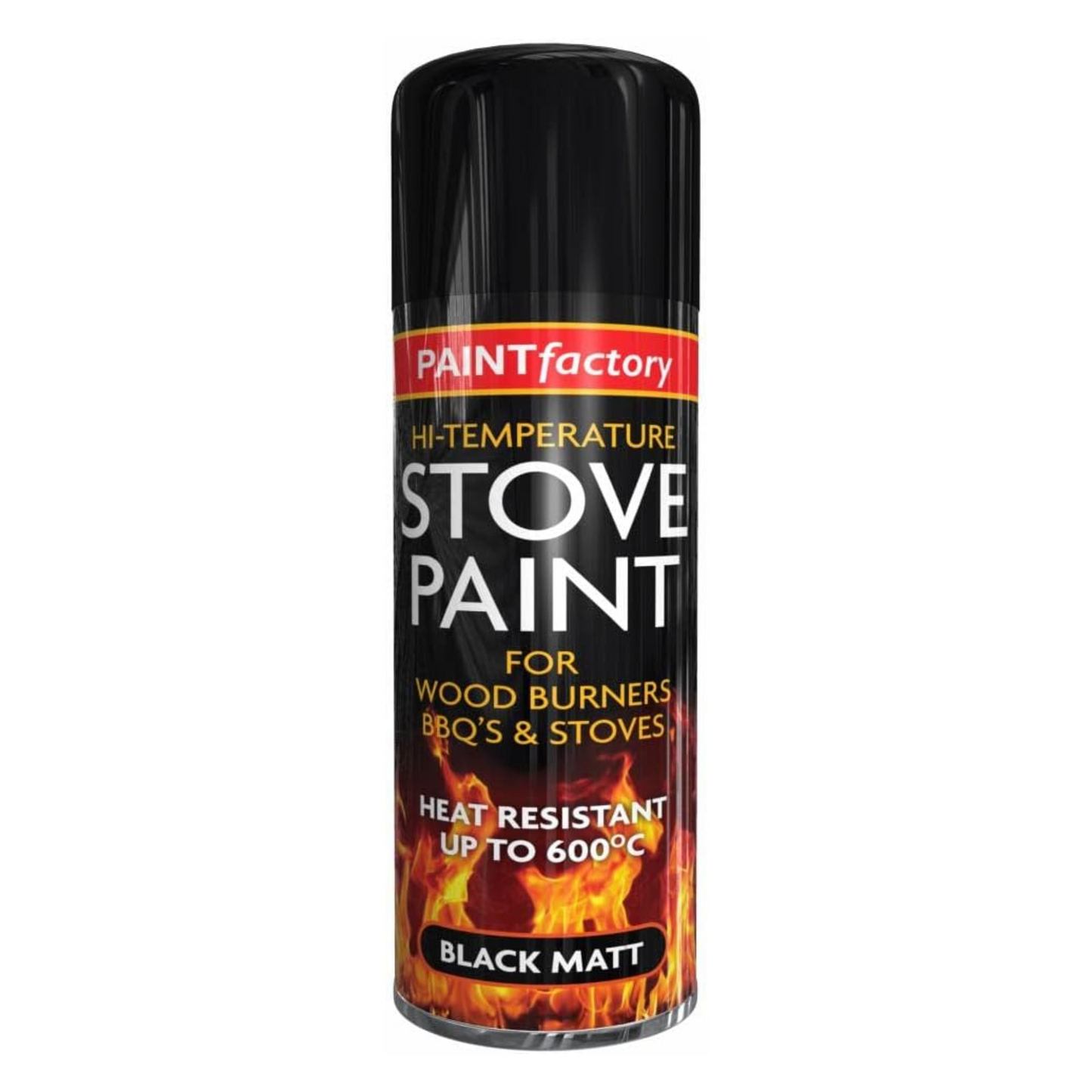 Paint Factory Stove Paint Matt Black