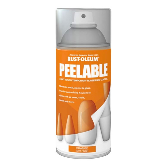 Rust-Oleum Peelable Paint Orange - 150ml