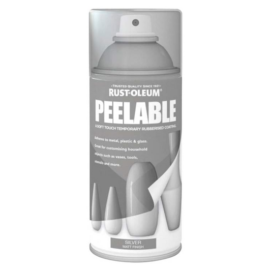 Rust-Oleum Peelable Paint Silver - 150ml