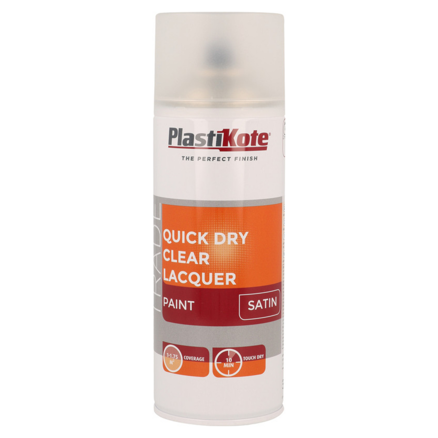 PlastiKote Trade Quick Dry Clear Lacquer Satin - 400ml