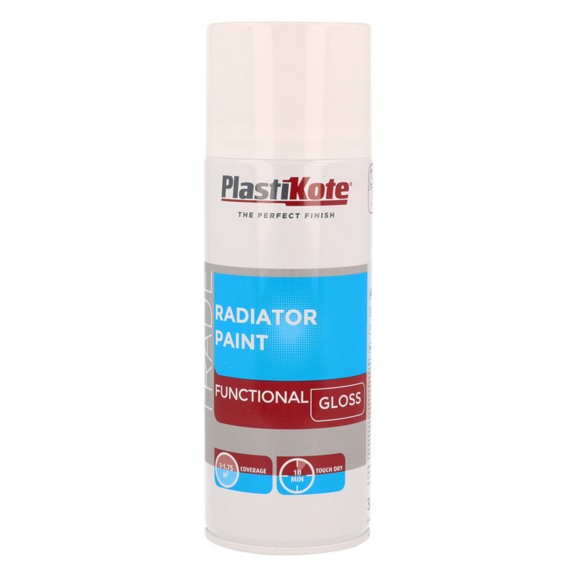 PlastiKote Trade Radiator Spray Paint Gloss White - 400ml – Andrews ...