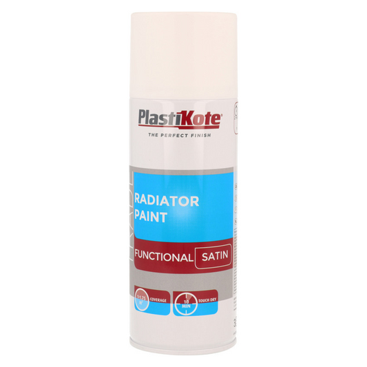 PlastiKote Radiator Spray Paint Satin White