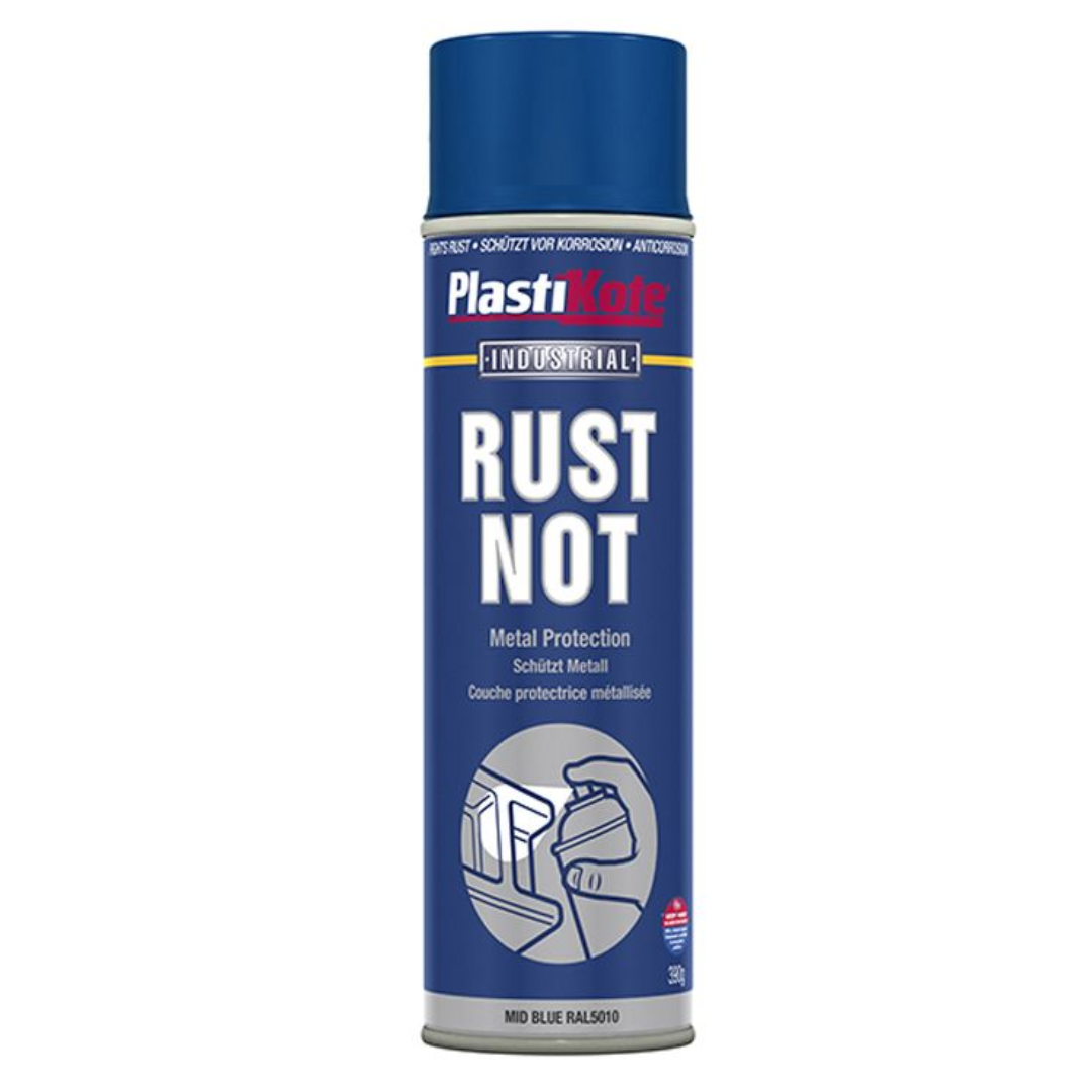 PlastiKote Rust Not Spray Midnight Blue Matt