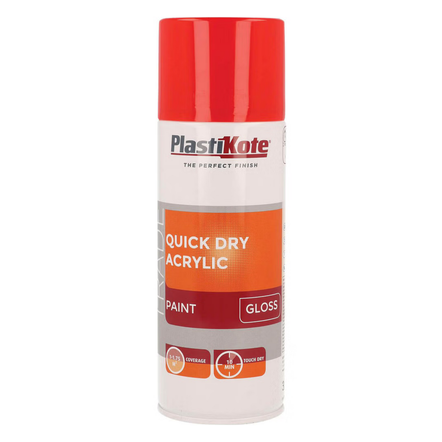 PlastiKote Quick Dry Acrylic Spray Gloss Red