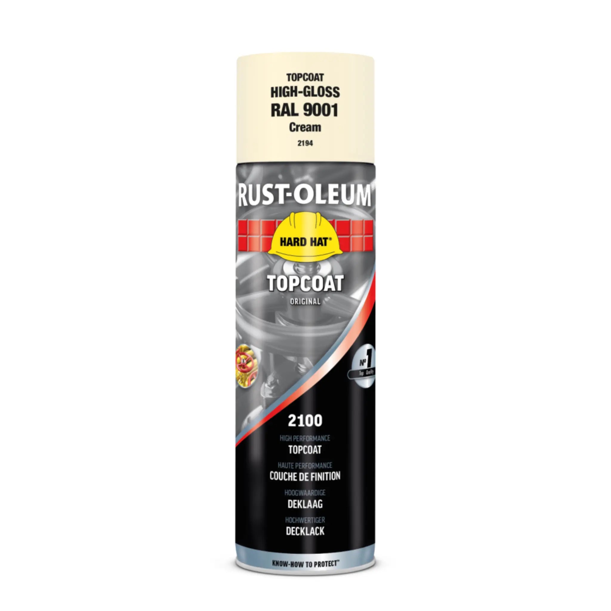 Rust-Oleum 2194 Hard Hat Aerosol on a white background