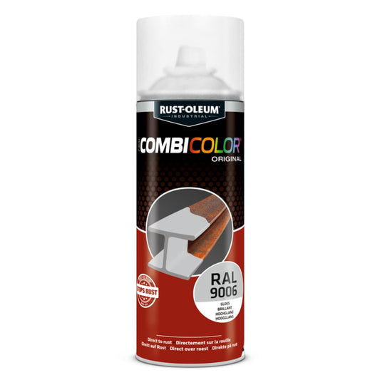 Rust-Oleum 7315 CombiColor Aerosols White Aluminium - 400ml