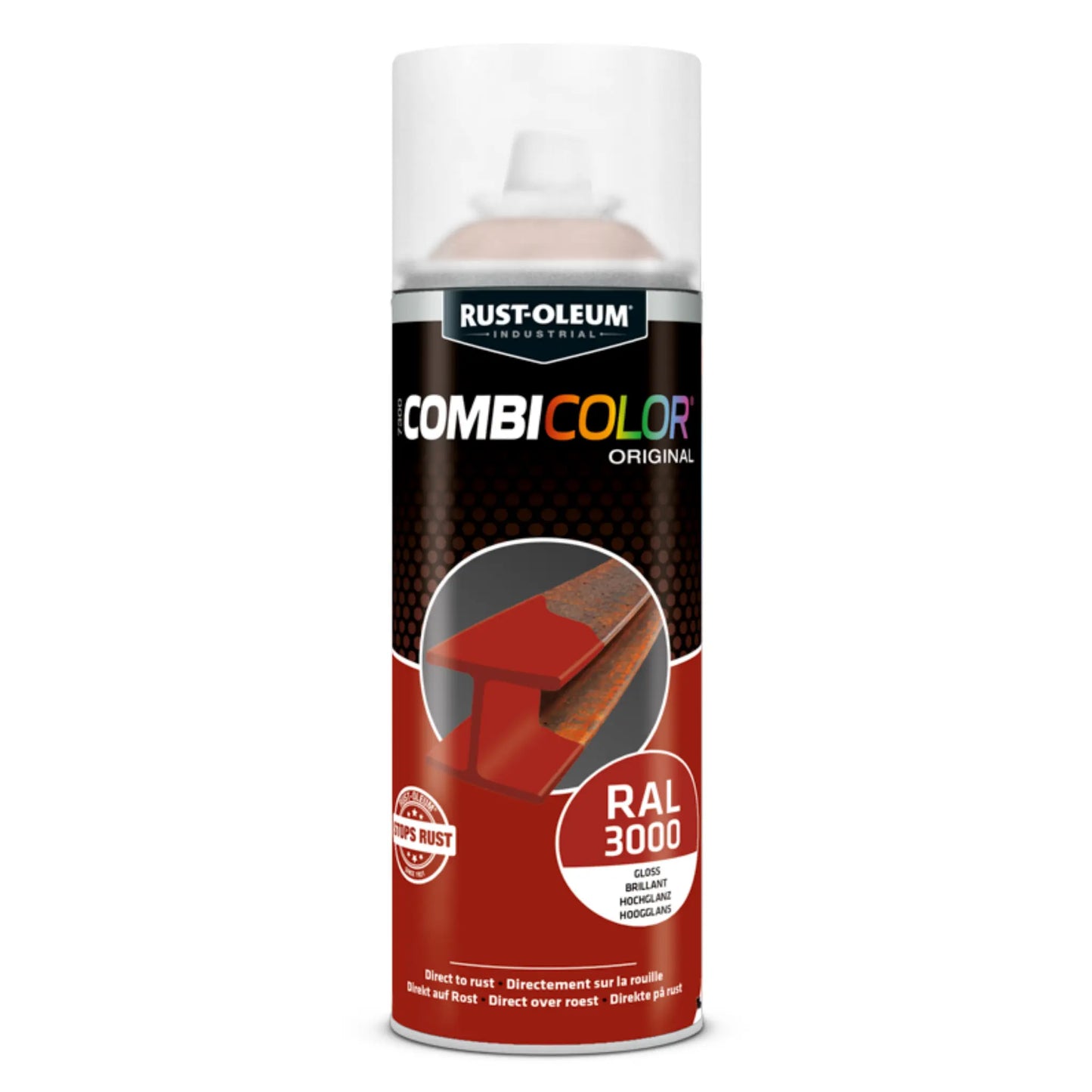 Rust-Oleum 7365 CombiColor Aerosols Bright Red - 400ml