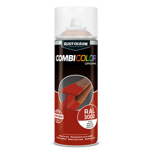 Rust-Oleum 7365 CombiColor Aerosols Bright Red - 400ml