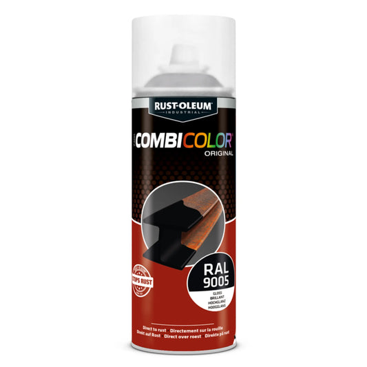 Rust-Oleum 7379 CombiColor Aerosols Black Gloss - 400ml