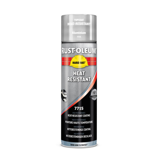 Rust-Oleum 7715 Aluminum Heat Resistant Aerosol - 500ml