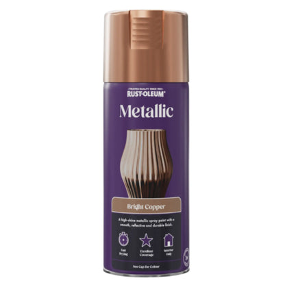 Rust-Oleum Metallic Bright Copper - 400ml