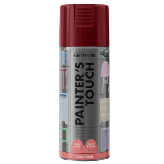 Rust-Oleum Painter's Touch spray paint can on a white background
